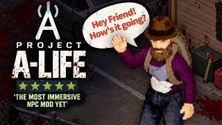 This New Mod Adds LIVING NPCs to Project Zomboid! | Project A-life screenshot 3