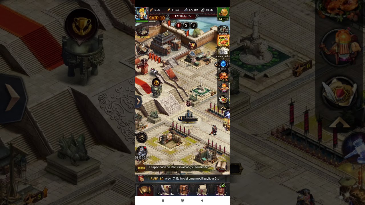 Relatório de batalhas 