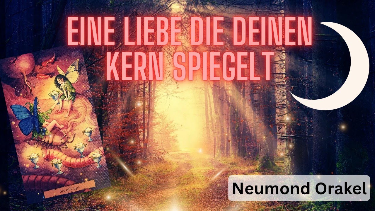 Neumond🌙eine Liebe die deinen Kern spiegelt findet nun (zurück) in dein Leben❤♾️❤