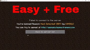 Minecraft IP ban bypass ( Free + Easy )