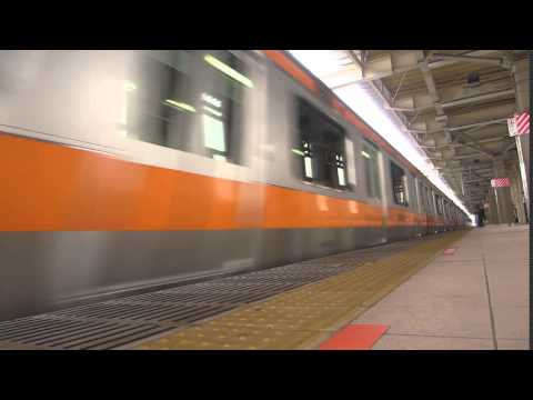 中央線中央特快通過　国立駅