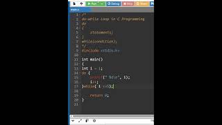 do- while Loop in C programming #cprogramming #coding #programming #dsa #learnwithprc