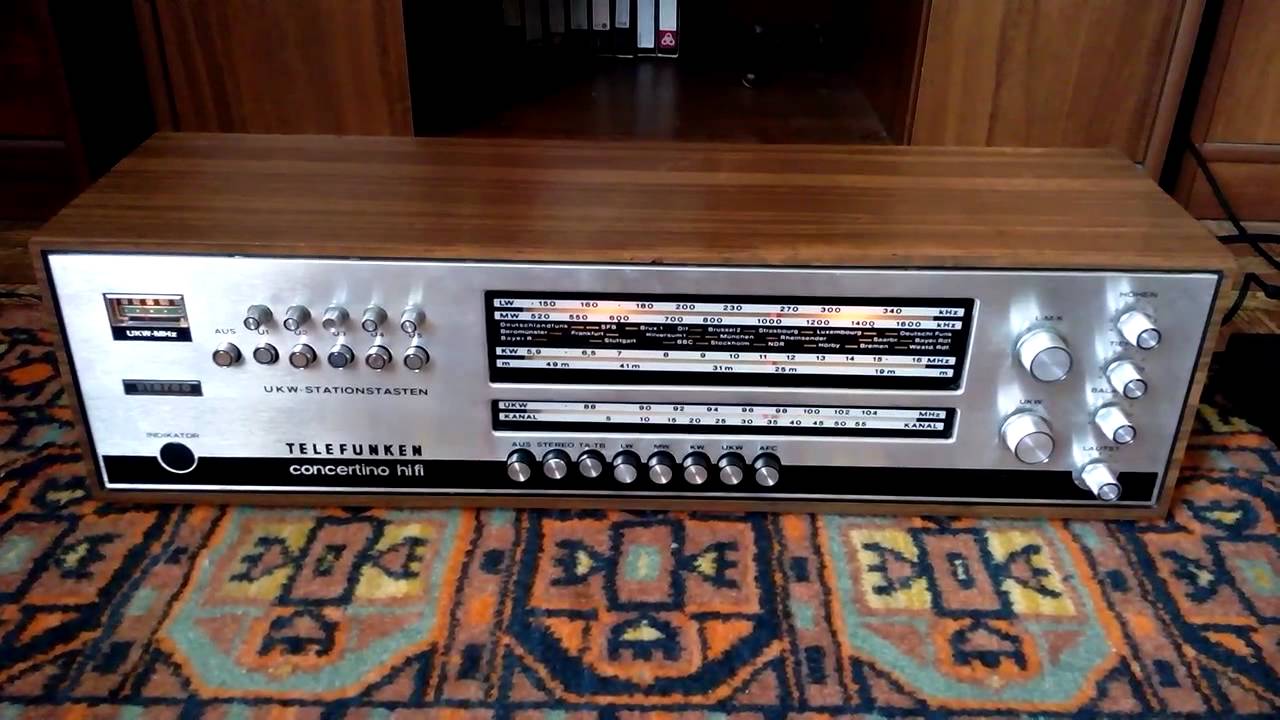 TELEFUNKEN concertino HIFI 101 YouTube