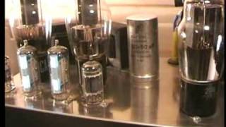 DIY tubeamp with EM84 "magic eye" tubes