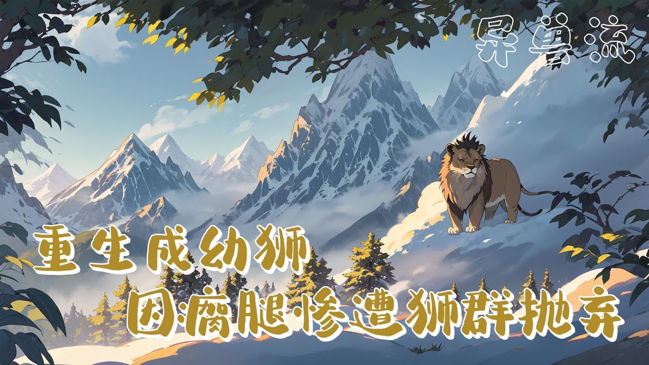 🦁【重生為獅，從自律開始】 P1  重生成幼獅，卻因瘸腿慘遭獅群拋棄。幸好我有自律系統，透過自律取得詞條。從懵懂幼獅到草原之王#升级  #玄幻 #异兽 #重生 #穿越 #種田