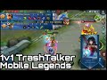 1 v 1 With TrashTalker - Mobile Legends - Silent_Heizman