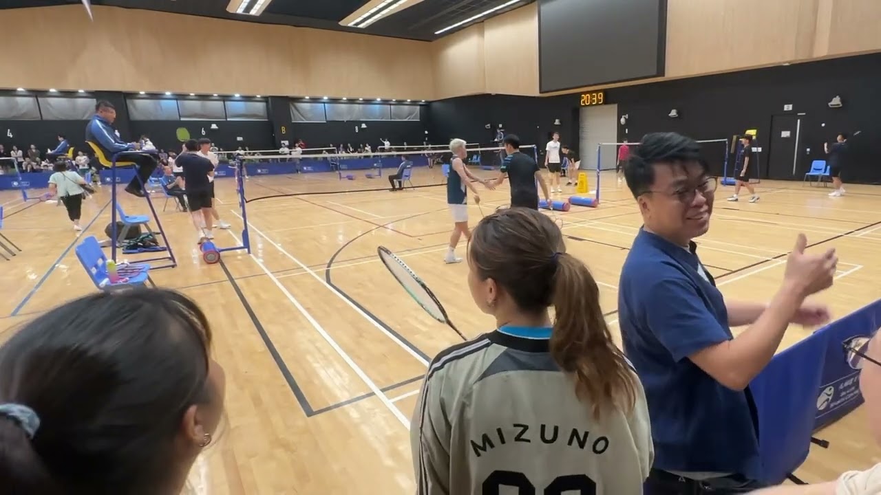 2025全港羽毛球錦標賽 高雙 16強 李卓耀/吳英倫 VS 李鍵恒/羅浚僑