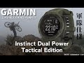 【最高の実用性能】現役時代も踏まえみっちり実践レビュー  GARMIN Instinct Dual Power Tactical Edition 2021夏モデル【ガーミン スマートウォッチ】