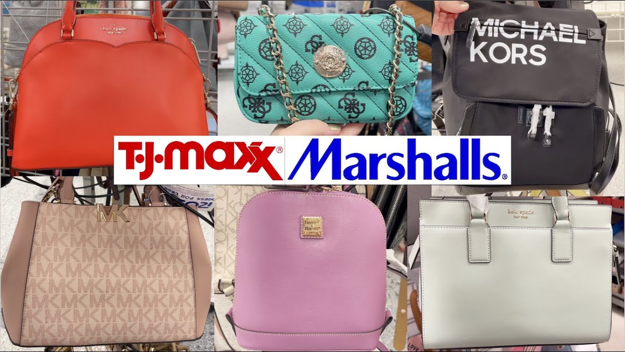 NEW* TJ MAXX & MARSHALLS SHOP WITH ME 2022  DESIGNER HANDBAGS SHOPPING, MICHAEL  KORS, KATE SPADE 