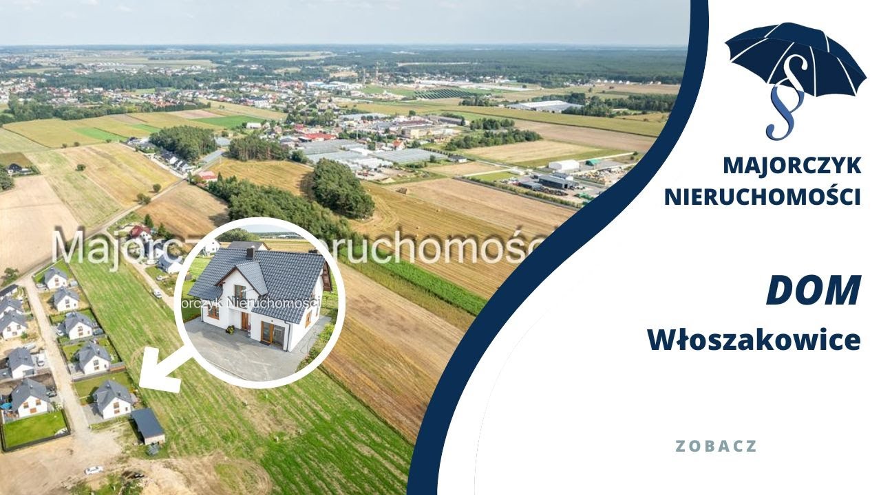 Dom gotowy do zamieszkania - Włoszakowice, Dębowa. www.majorczyk.pl