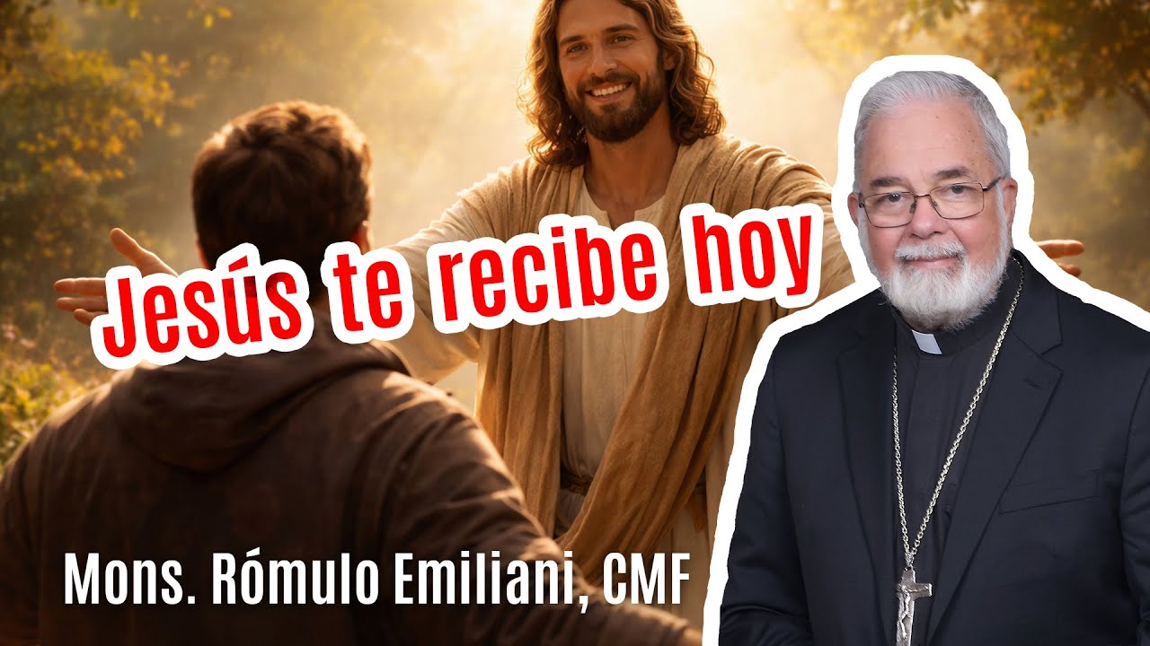 Jesús te recibe.