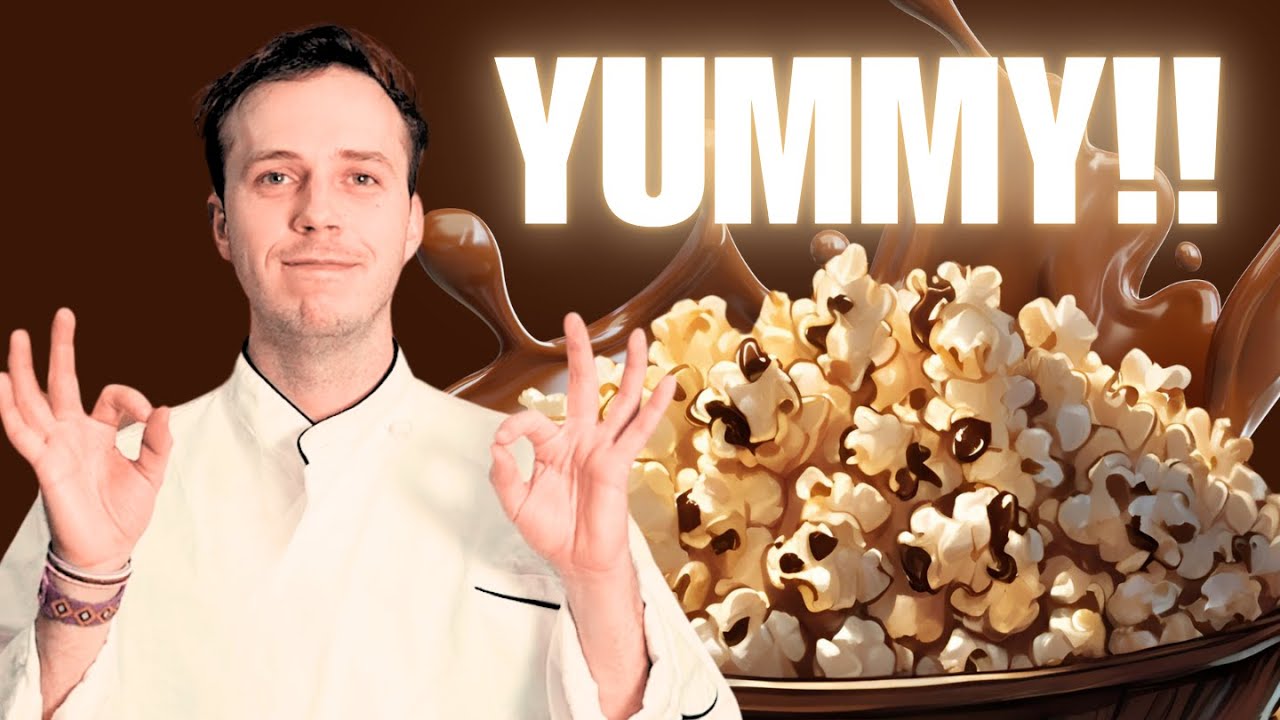 EASY Homemade Chocolate Popcorn | SIMPLE + SWEET - YouTube