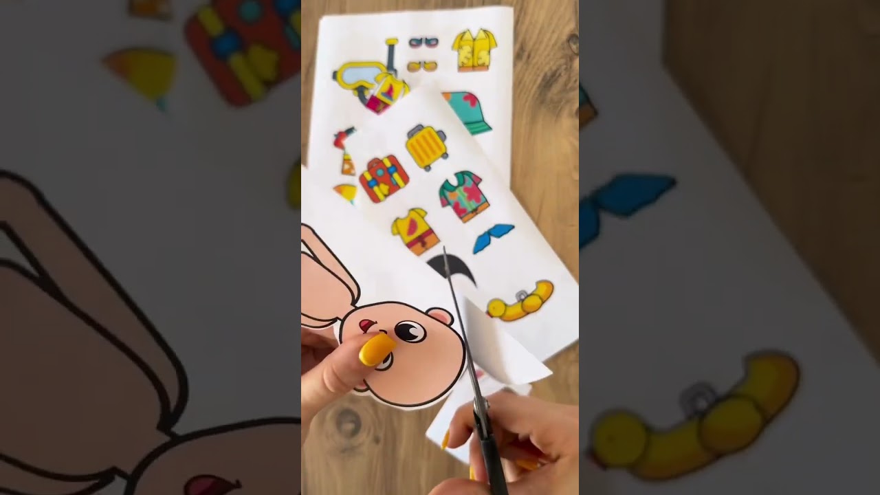 Style Your Dream Characters 🩳🧢🩴🎒 Miniminia Dress-up DIY Activity | Tiny Minies Crafting