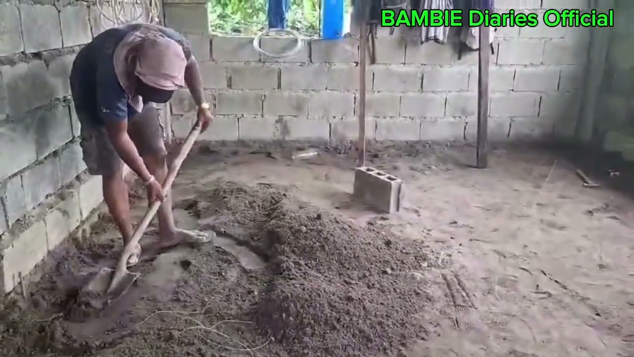 13th DAY SA 2nd BEDROOM NAMAN NAKAPAG FLOORING@ATEBAMBIE 