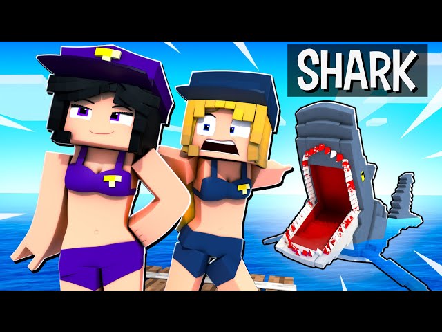 PURPLE GIRL SHARK ATTACK! 💦- Fazbear and Friends SHORTS #1-21 Compilation class=