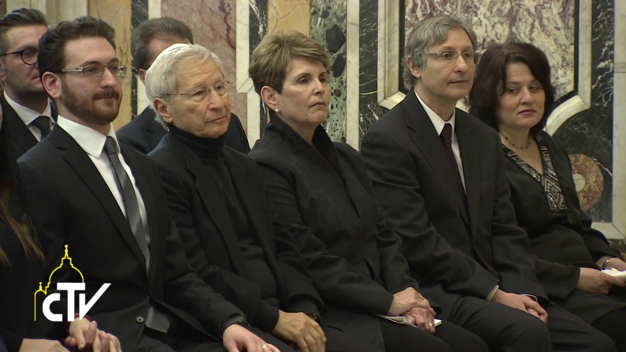 Udienza Rabbino Skorka e delegazione 23.02.2017 papa francesco wikipedia