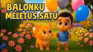 🎈 Balonku Ada Lima – Lagu Anak Ceria & Edukatif ciptaan AT Mahmud 🎶