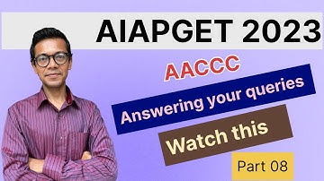 Aiapget 2023 - your doubts my answers