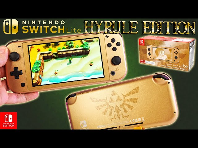Nintendo Consoles Hyrule Edition Nintendo Switch Lite Amazon De