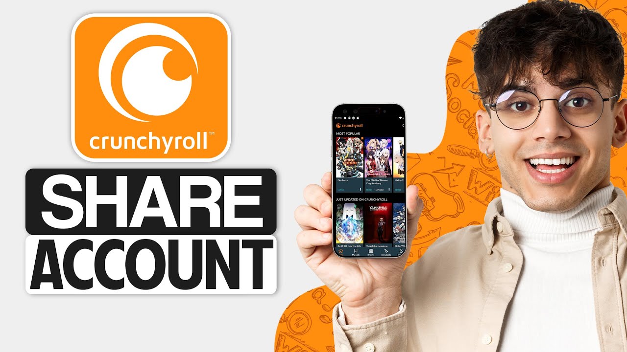 How to Share Crunchyroll Account (2024) - Working Method - YouTube