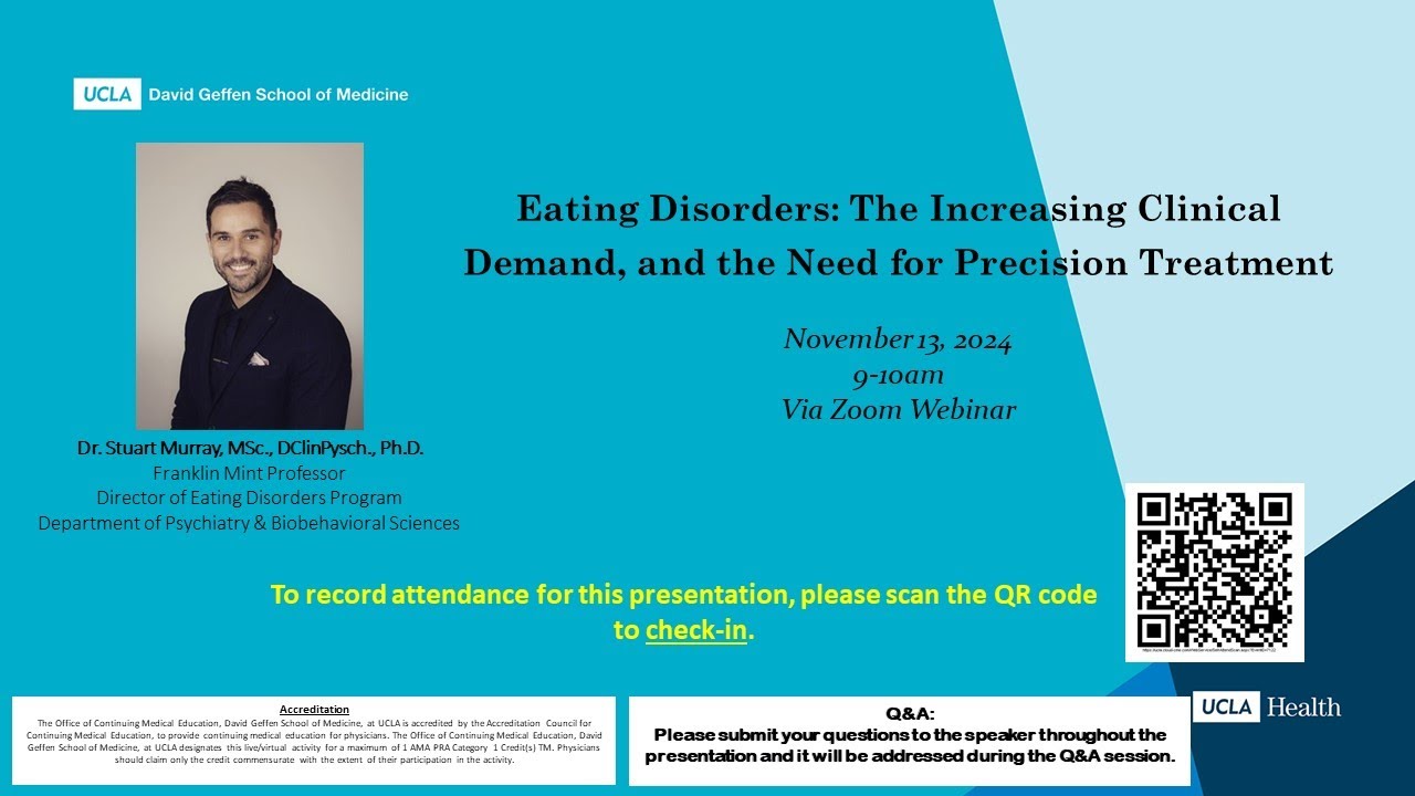 Child Grand Rounds, 2024-11-13, Dr. Stuart Murray