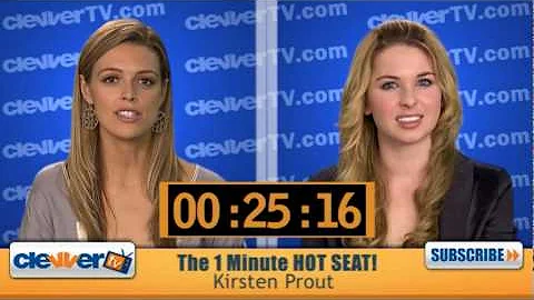 1 Minute Hot Seat - Kirsten Prout  In The Hot Seat