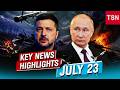 TSN HIGHLIGHTS: UKRAINE’S SUCCESSFUL COUNTERATTACK! Putin stuck in Donbas! Fires erupt across Russia