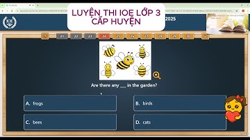 Thi thử IOE lớp 3 cấp huyện 2025 - 1980 điểm - Số 4