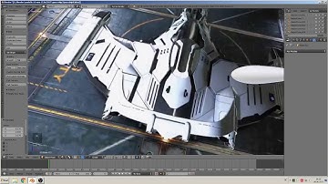 Blender Tutorial build an Spaceship Part 7