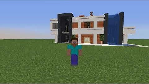 Minecraft 1.16.3: How to Build a Large Modern House Tutorial (Easy)