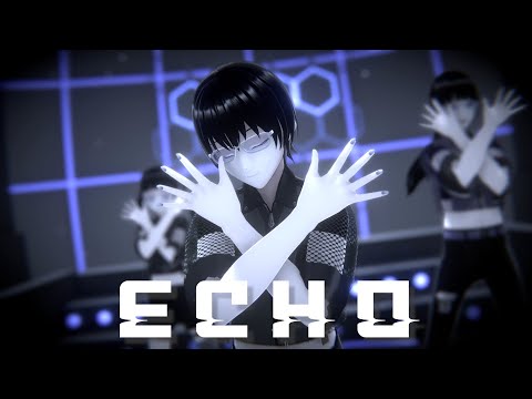 【MMD】VRoidで「ECHO」【VRM Live Viewer】