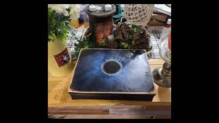 Repurposing thrifted items! Silverware box