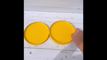 3 Vintage Heller Massimo Vignelli Salad Plates 3 Yellow Luncheon Dish