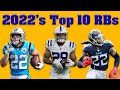 NFL Top 10 RBs for 2022