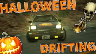 BeamNG.drive | Spooky Halloween AE86 drifting with Eurobeat