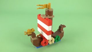 LEGO Classic Viking Ship (11018) Building Instructions