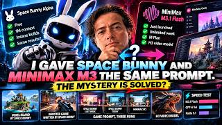 I Gave Space Bunny and MiniMax M3 the Same Prompt. The Mystery Is Solved
