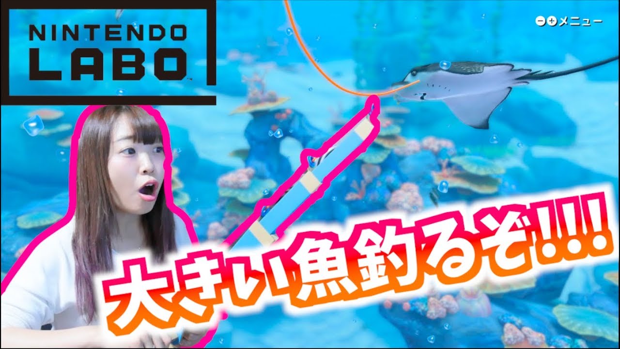 レジェンダリーフィッシング Switch初の本格 釣りゲームを初見レビュー 手元動画 ジョイコンとジャイロ あり スイッチ実況 Legendary Fishing Gameplay バス釣りユーチューバー