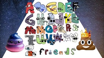 Alphabet Run ABC Letter Go - Merge Alphabet Lore Run Max Level Up Part 4