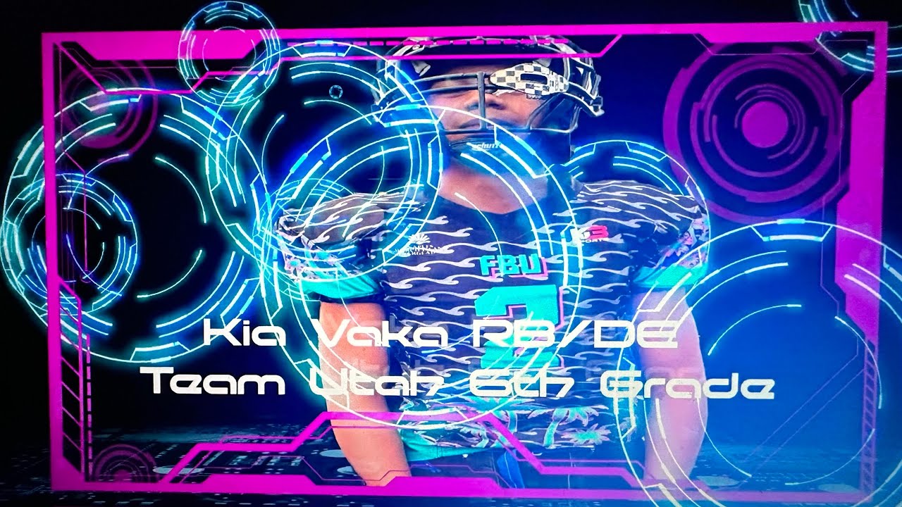 Kia Vaka Special ATH I Team Utah FBU Highlights I 6th Grade Stud I 2023