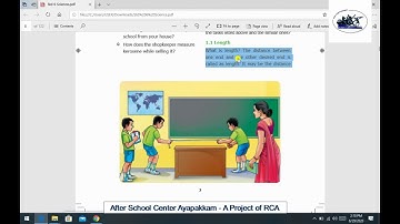 Rotary Club of Ambattur Class 6 Science Measurements SI Units Part 1