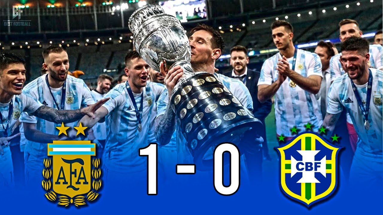 Argentina vs Brasil 1 0 (Copa América Final 2021) HIGHLIGHTS