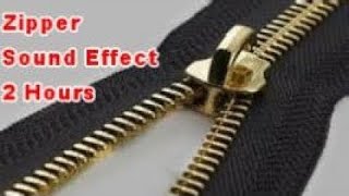 {ASMR} 2 Hours of Zipper Zipping Sounds Noises | Film & Sound Effects No Copyright