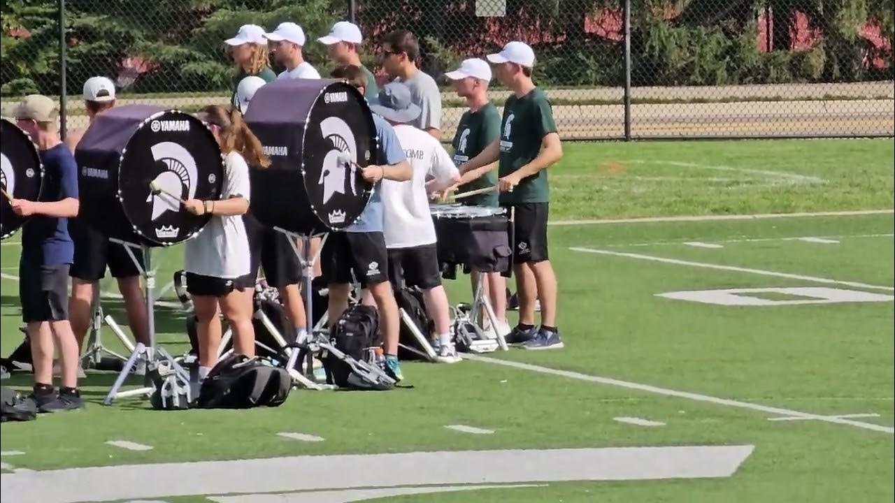 MSU Tenor/Quads Drumline Spartan Marching Band (SMB) YouTube
