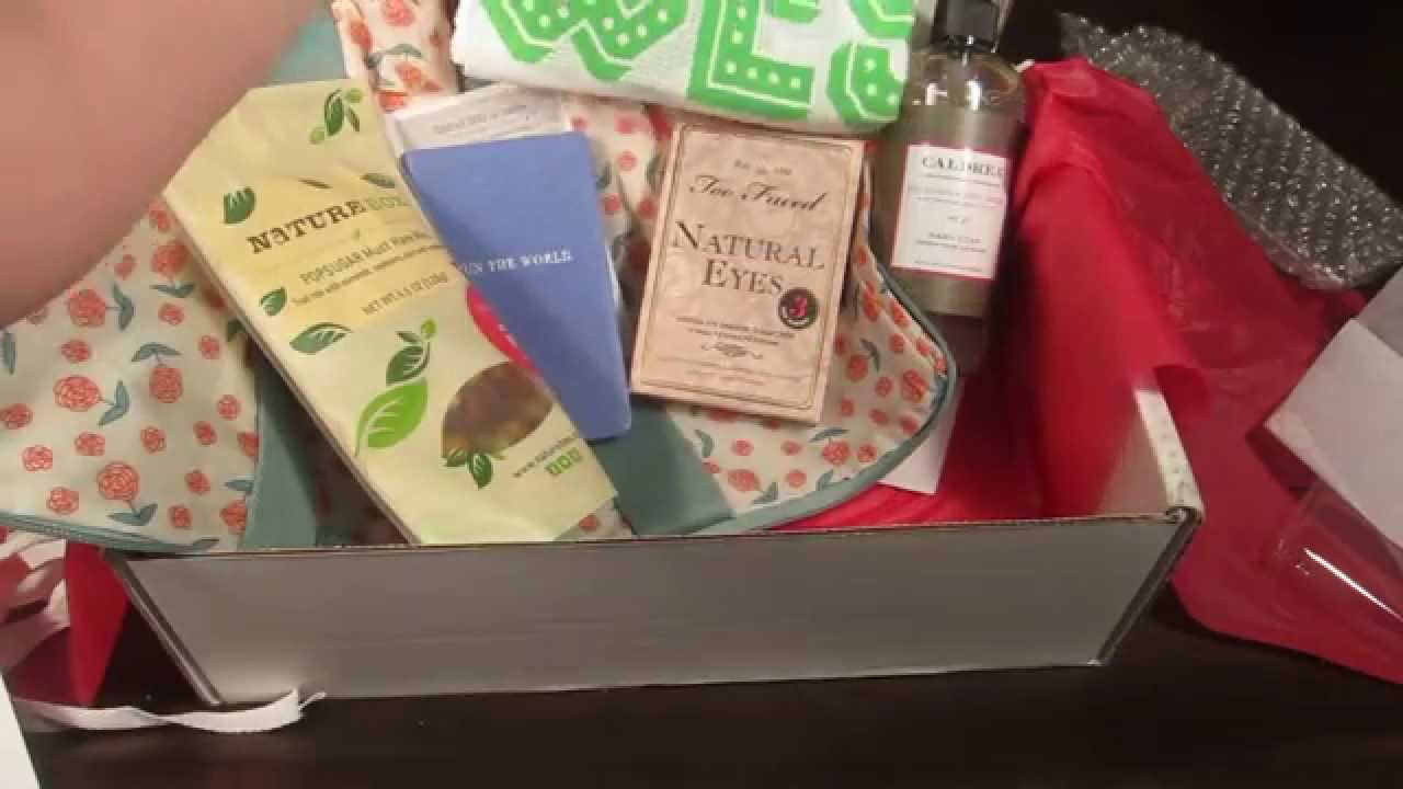 April 2014 Popsugar Must Have Box - Women's Subscription Box - Unboxing