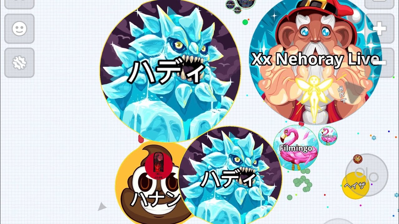 【Agar.io Mobile】DESTROY LOBBYハディ