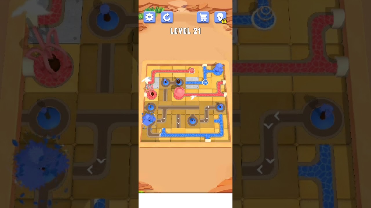 Water Connect Puzzle_level 21 