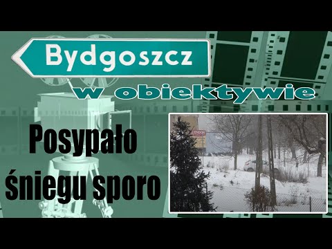 Zasypało Bydgoszcz - Al. L.Kaczyńskiego 08.02.2021 g. 12.00