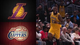 Lakers Vs Clippers Lakers Gametimetv Lakers Team Highlights