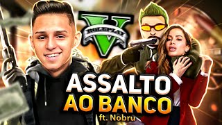 FIZ A ANITTA DE REFÉM NO BANCO JUNTO COM O NOBRU! GTA V ROLEPLAY